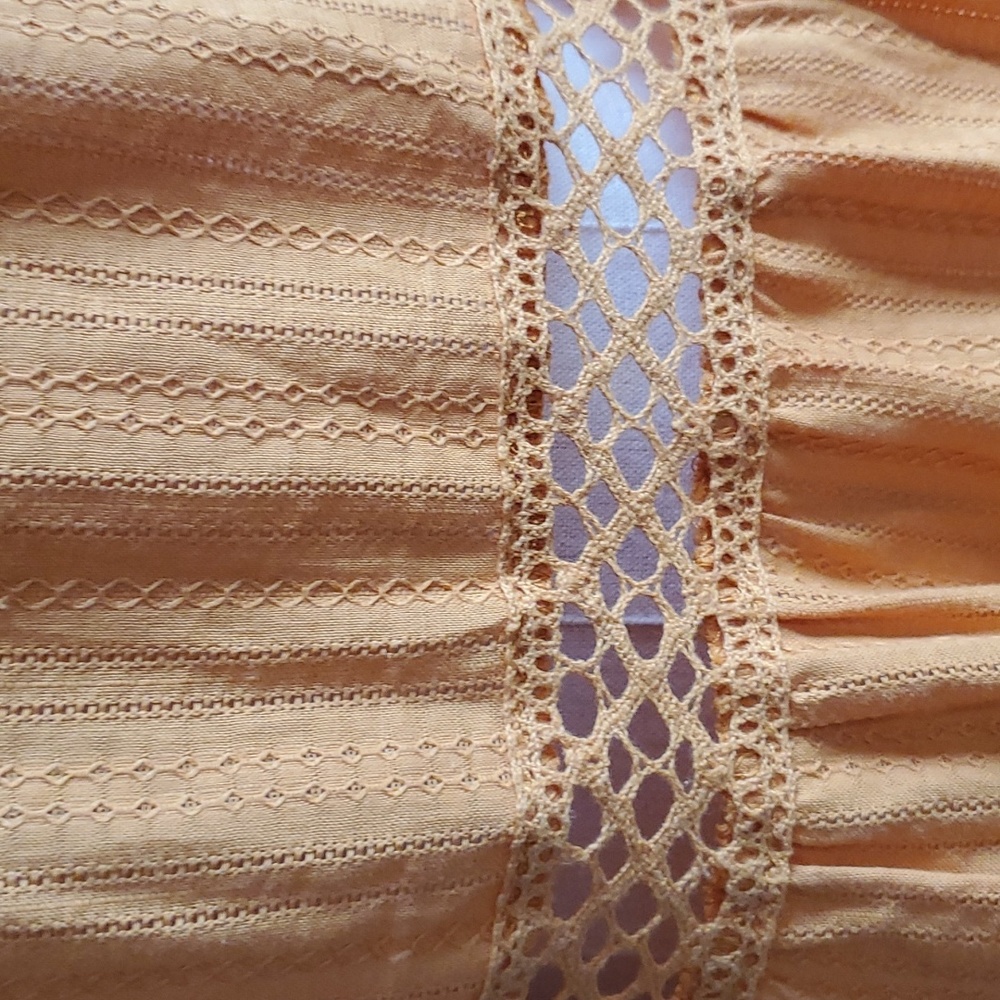 Knox Rose woman's orange buttondown dress size M - Picture 10 of 14